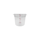 Contenedor de policarbonato redondo 6L@