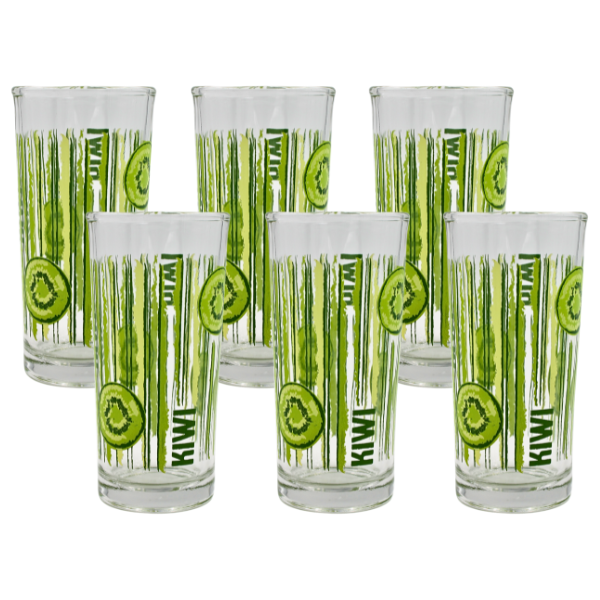 Juego de 6 vasos Kiwi(One Shot)