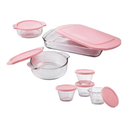 Set Hornear 14 Pzas T/ Rosa(One Shot)