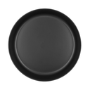 Tazón ensenada 26 cm de 100% melamina negro mate@