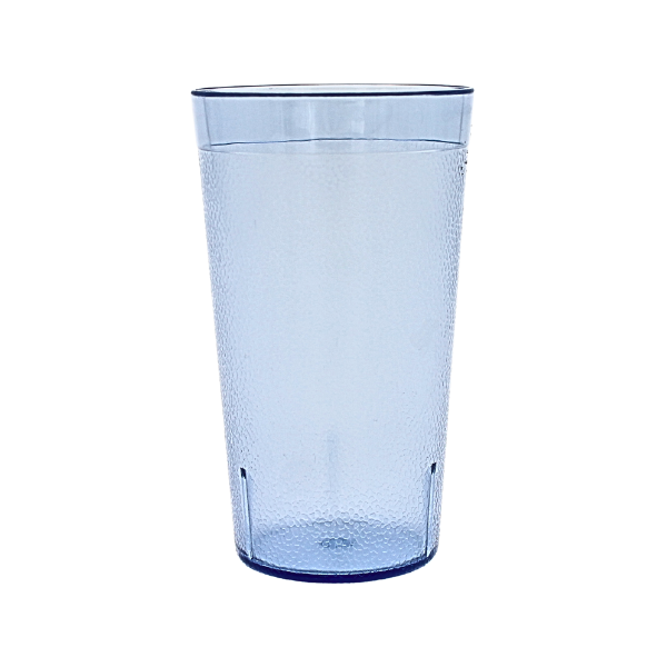 Vaso de policarbonato azul 12 oz "San" @