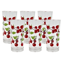 Juego de 6 vasos Cerezas(One Shot)