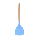 Volteador Rosa-Azul con mango de madera y punta de silicón@