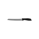 Cuchillo para pan 8” hoja de acero completa, mango PP ergonómico@