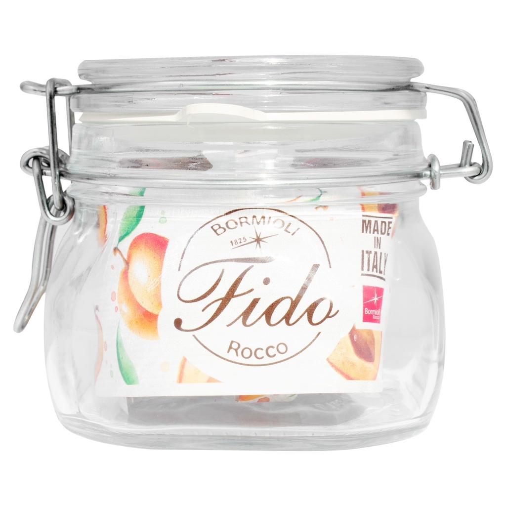 Frasco de vidrio hermético 500 ml Bormioli Rocco @