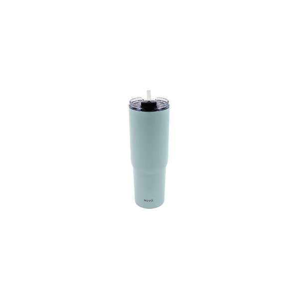 Termo Doble Pared De Acero Verde Menta 900 ml @