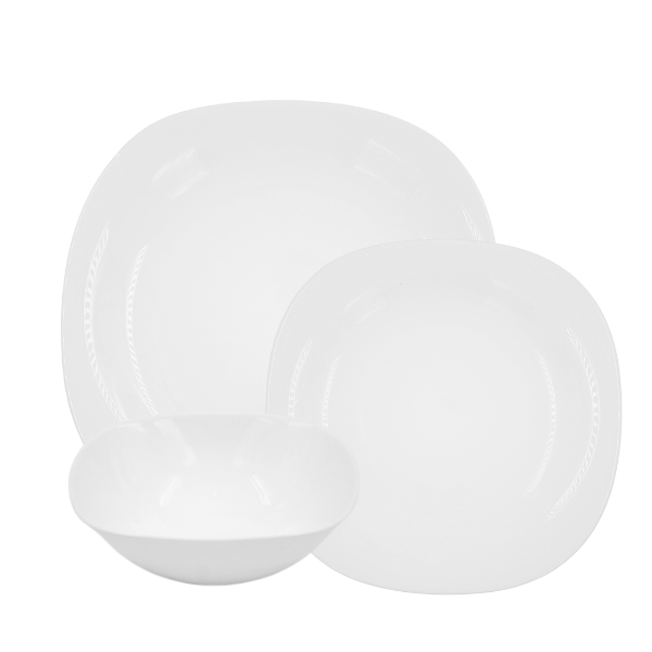 Vajilla de vidrio Opal 12 pzas@