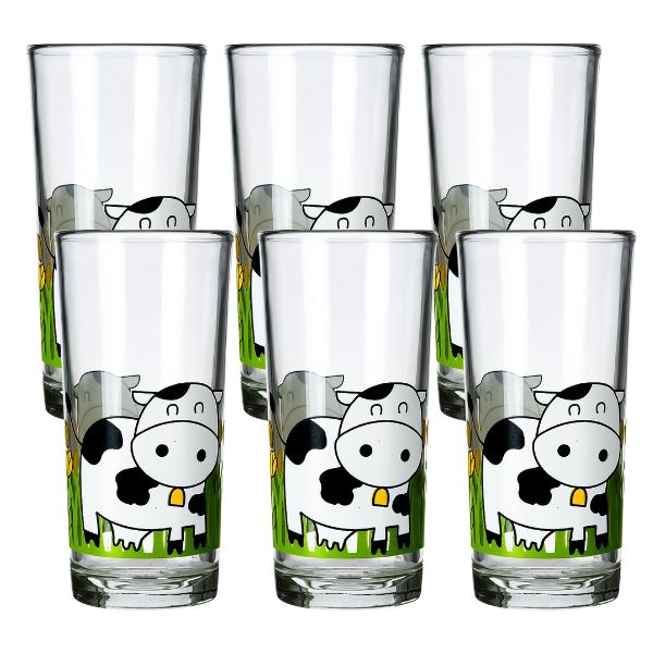 Juego de 6 vasos Vacas Pasto (1722220)