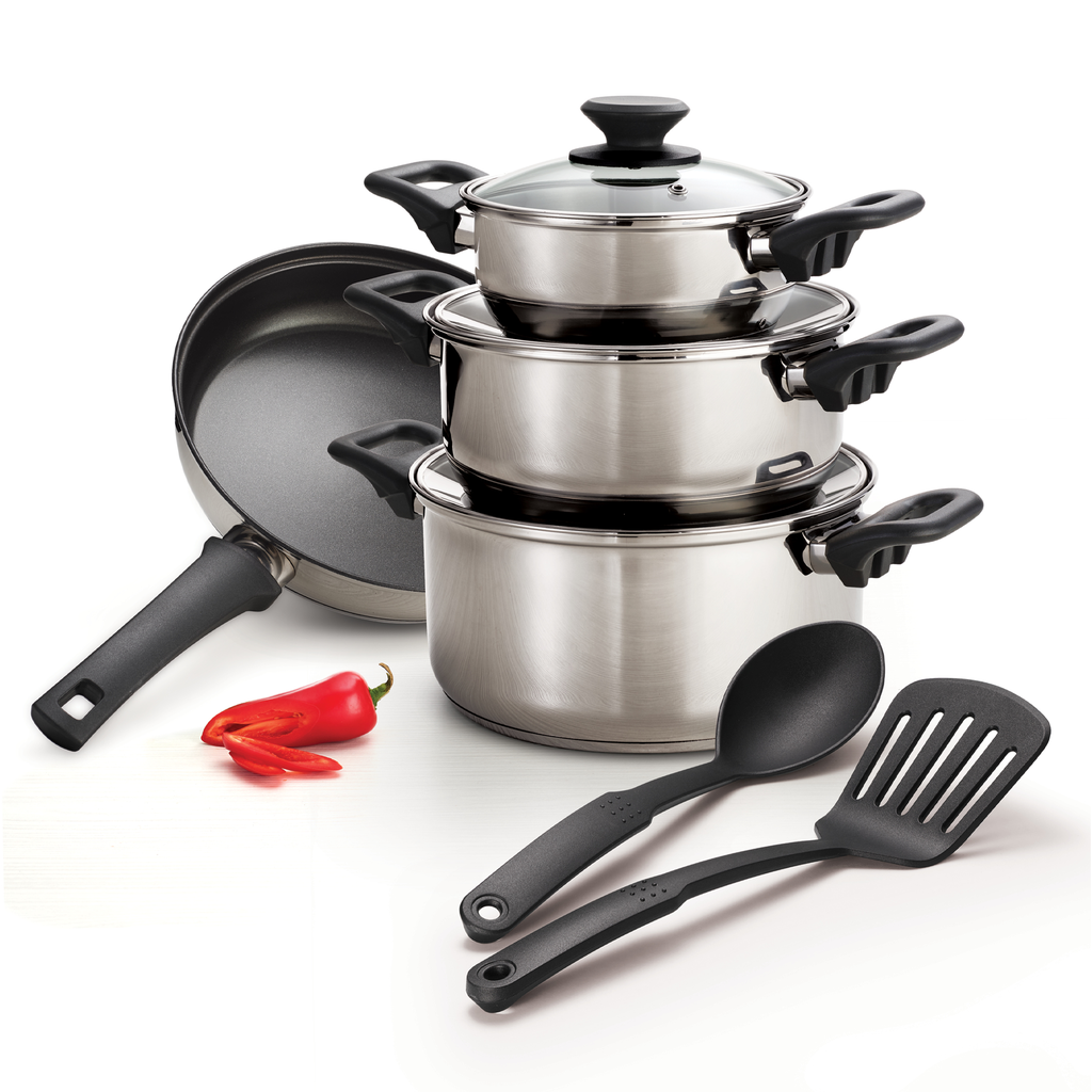 Batería de cocina Tramontina Primeware 9 piezas(BAJA)