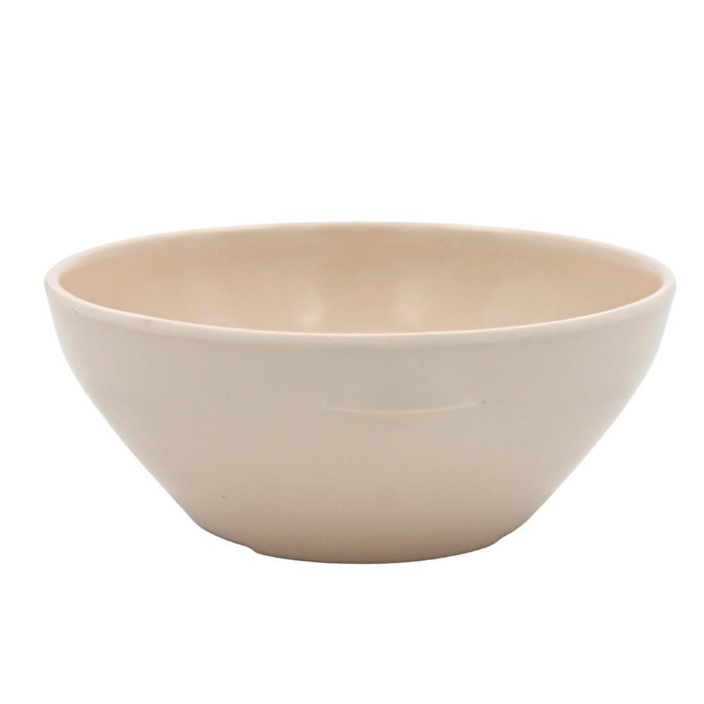 Bowl cónico 5.5 pulgadas melamina beige Tavola