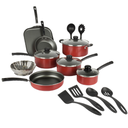 Batería de Cocina Tramontina Primeware Roja 18 Piezas