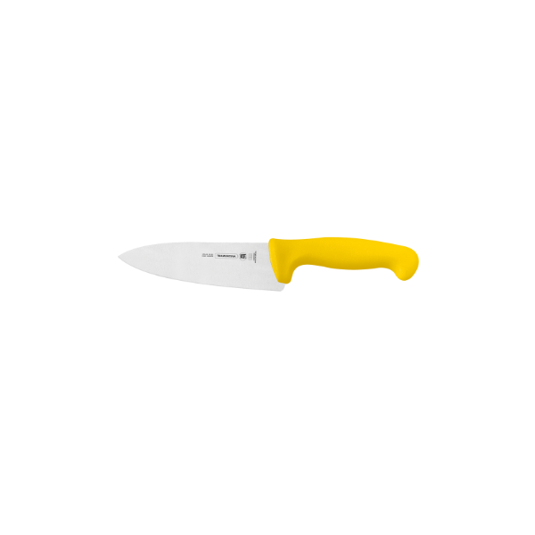 Cuchillo para chef 6" Profesional amarillo Tramontina