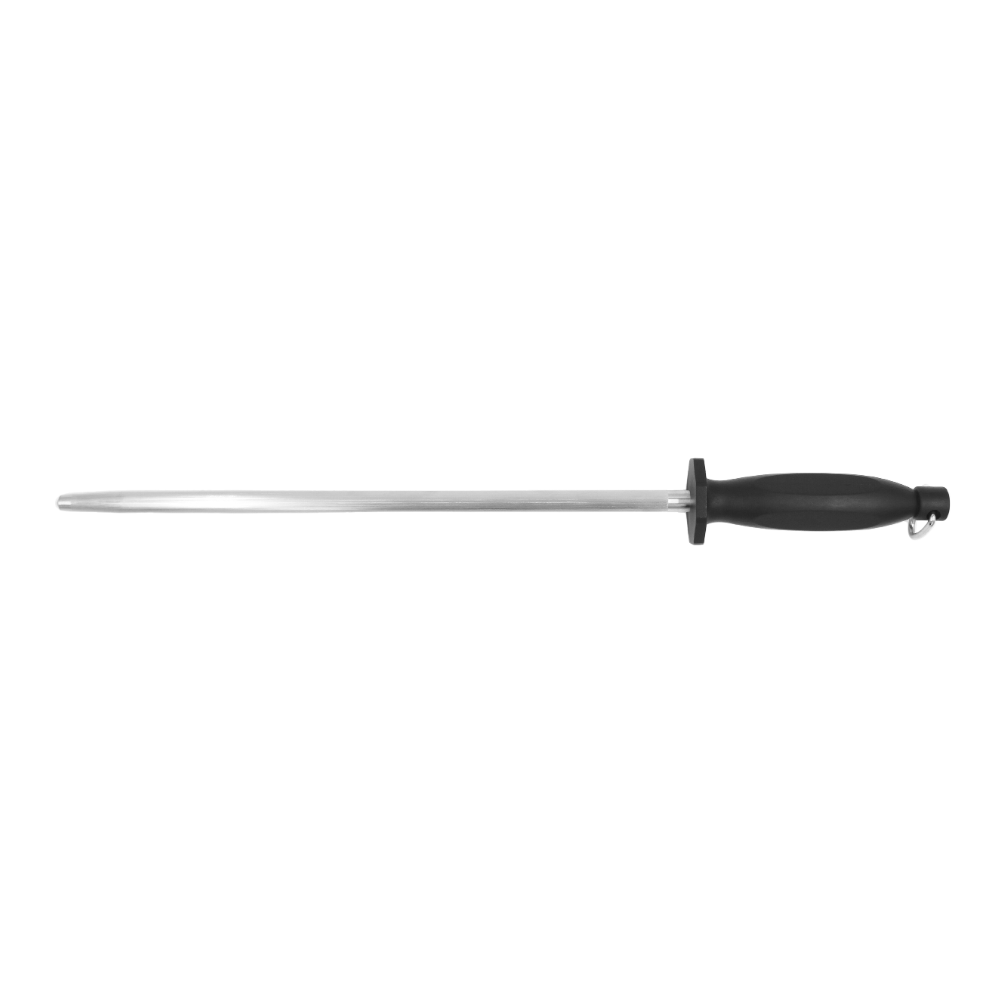 Chaira para cuchillos 14" Caledonia color negro(BAJA)