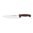 Cuchillo profesional para cocinero mango color café 10&quot;