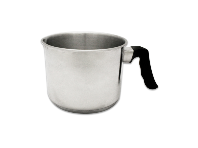 Hervidor De Leche De Acero Inoxidable Qualite Mod. 16*12 Cm(BAJA)