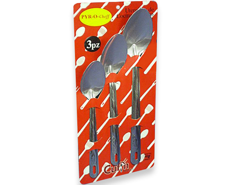 Juego De 3 Cucharas Para Cocina Lili 26/30/36 Cms