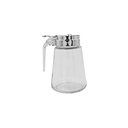 Mielera de vidrio c/tapa cromada y cortador 280 ml(9)