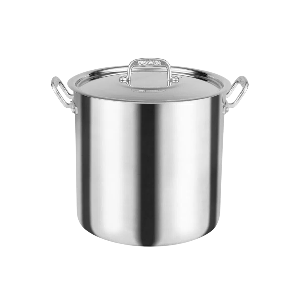 Olla alta recta num 30 aluminio acorazado Vasconia