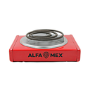 Parrilla eléctrica cuadrada 1 resistencia 800 watts roja AlfaMex