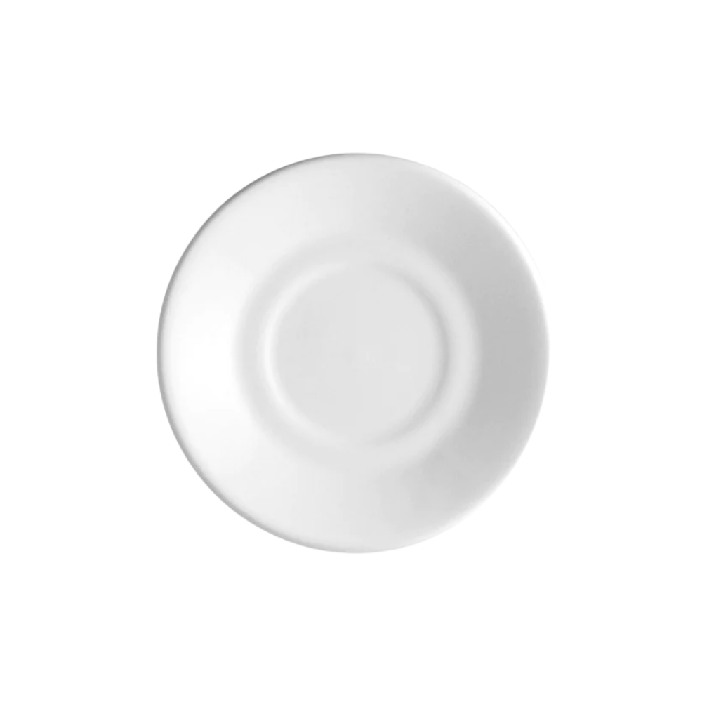 Plato para café 15 cm Laila Blanco Anfora