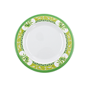 Plato extendido 8 " 20 cm melamina Bambú Verde Clorofila