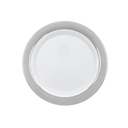 Plato extendido 8" 20 cm melamina Premium Elegantza Gris