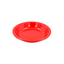 Plato sopero 7.5" 19 cm melamina rojo