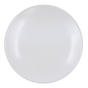 Plato trinche 27 cm sin relieve blanco mate Chena Anfora (Especial)