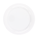 Plato trinche 10" 26 cm melamina blanca
