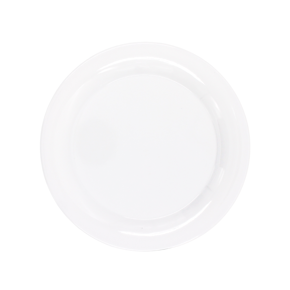 Plato trinche 9" 22 cm melamina blanca Tavola