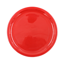 Plato trinche extendido 10" 25 cm melamina roja