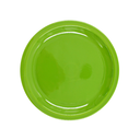 Plato trinche extendido 9" 22 cm melamina Verde