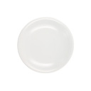 Plato Trinche 19 Cm Chena Sin Relieve Blanco Mate