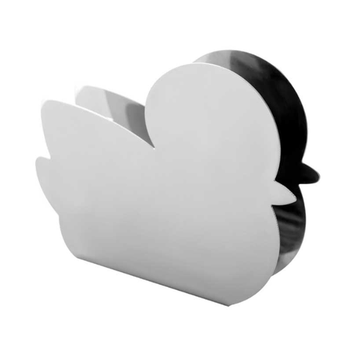 [1386329] Servilletero Pato de Acero Inoxidable