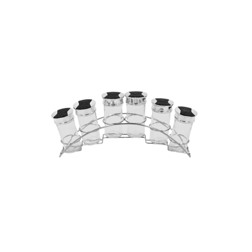 [9990136] Set de 6 especieros, capacidad 180 ml Mod. Ata0525