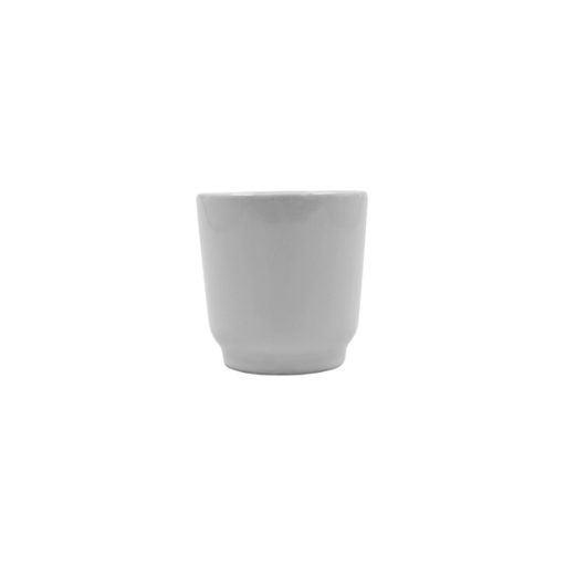 [368265] Taza huevo salsera 220 C.C. Blanco Glacial