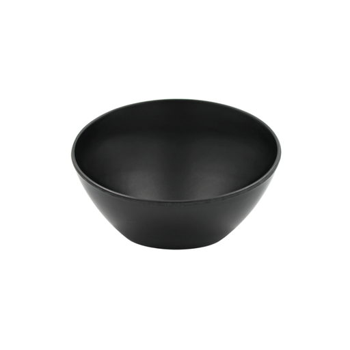 [1359551] Tazón inclinado 17 cm melamina negra mate Jet Black