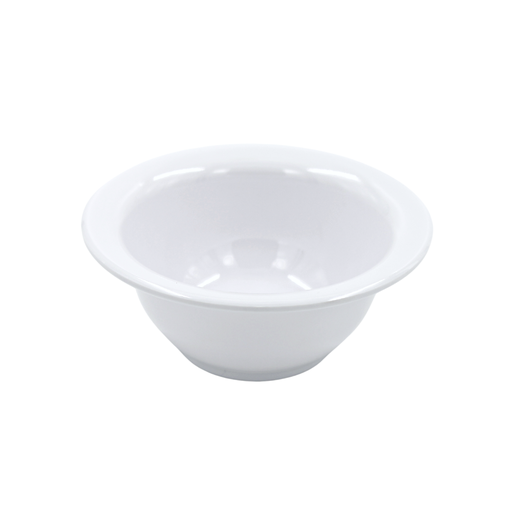 [1162534] Tazón sopero 5.5 pulgadas 13 cm melamina blanca brillante