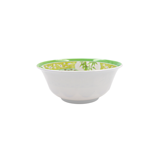 [1284145] Tazón Sopero 6" 15 cm melamina Bambú Verde Clorofila