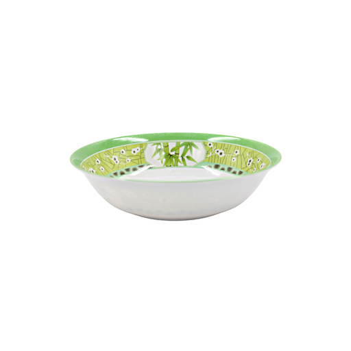 [1284125] Tazón sopero 18 cm melamina Bambú Verde Clorofila