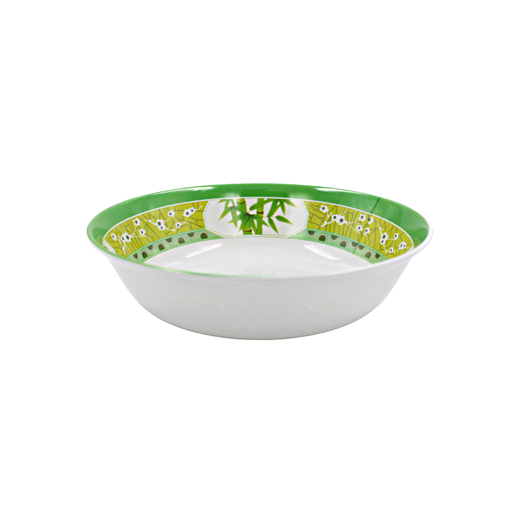 [1284136] Tazón sopero 8" 20 cm melamina Bambú Verde Clorofila