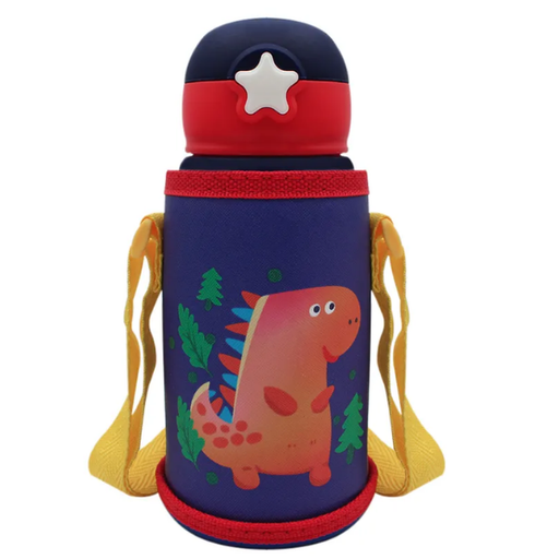 [1530388] Thermo Infantil Decorado Con Interior De Acero Inoxidable. 500 Ml