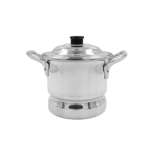 [1553110] Vaporera mini de aluminio num 12 con tapa