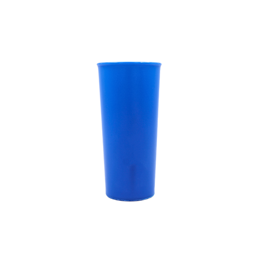 [1489101] Vaso transparente color azul 16 oz plástico