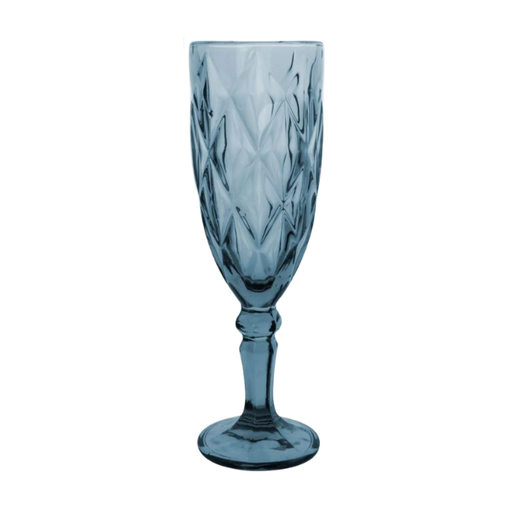 [1332404] Copa flauta Libia cobalto 170 ml vidrio Vittori (BAJA)