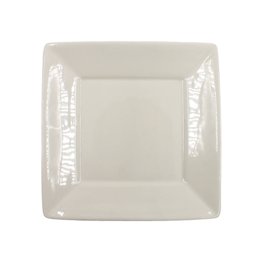 [1919326] Plato cuadrado 21 cm Blanco (Lote 5)