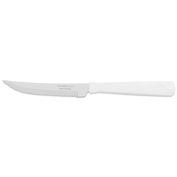 [5011893] Cuchillo para asado 4 pulgadas New Kolor Blanco Tramontina