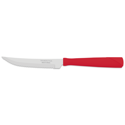 Cuchillo para asado 4 pulgadas New Kolor Rojo Tramontina