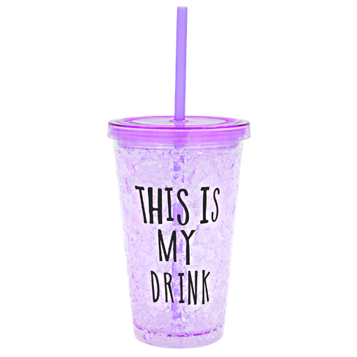 [1530577] Vaso térmico "This is my drink" 450 ml (BAJA)