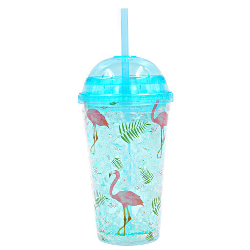 [1530581] Vaso térmico decorado Animales 450 ml(BAJA)